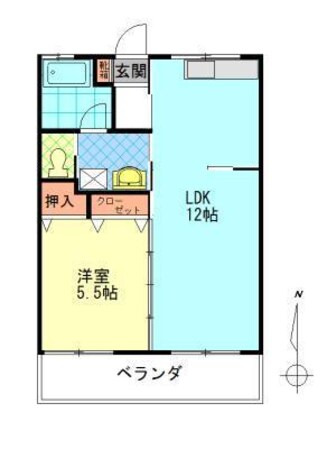 長野ビルの物件間取画像